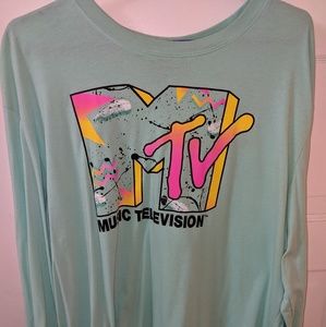 MTV Music Television long sleeve tee